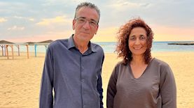 אלון וינטר ואירית שמעוני, צילום: אסף פינצוק